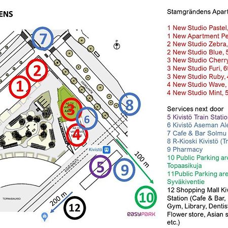 New Studio Cherry Near Helsinki Airport In Kivistoe 万塔 外观 照片